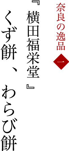 「横田福栄堂」