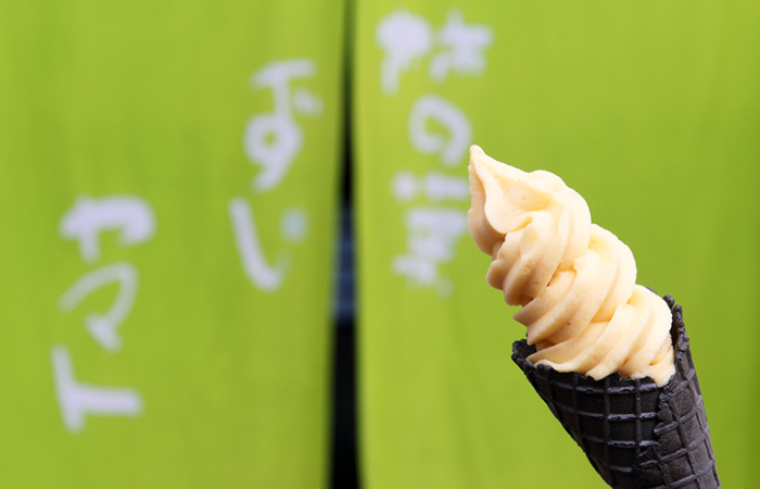 奈良吉野の名産「富有柿」の柿を使った爽やかな涼菓「柿Sorbet（柿ソルベ）」です！
